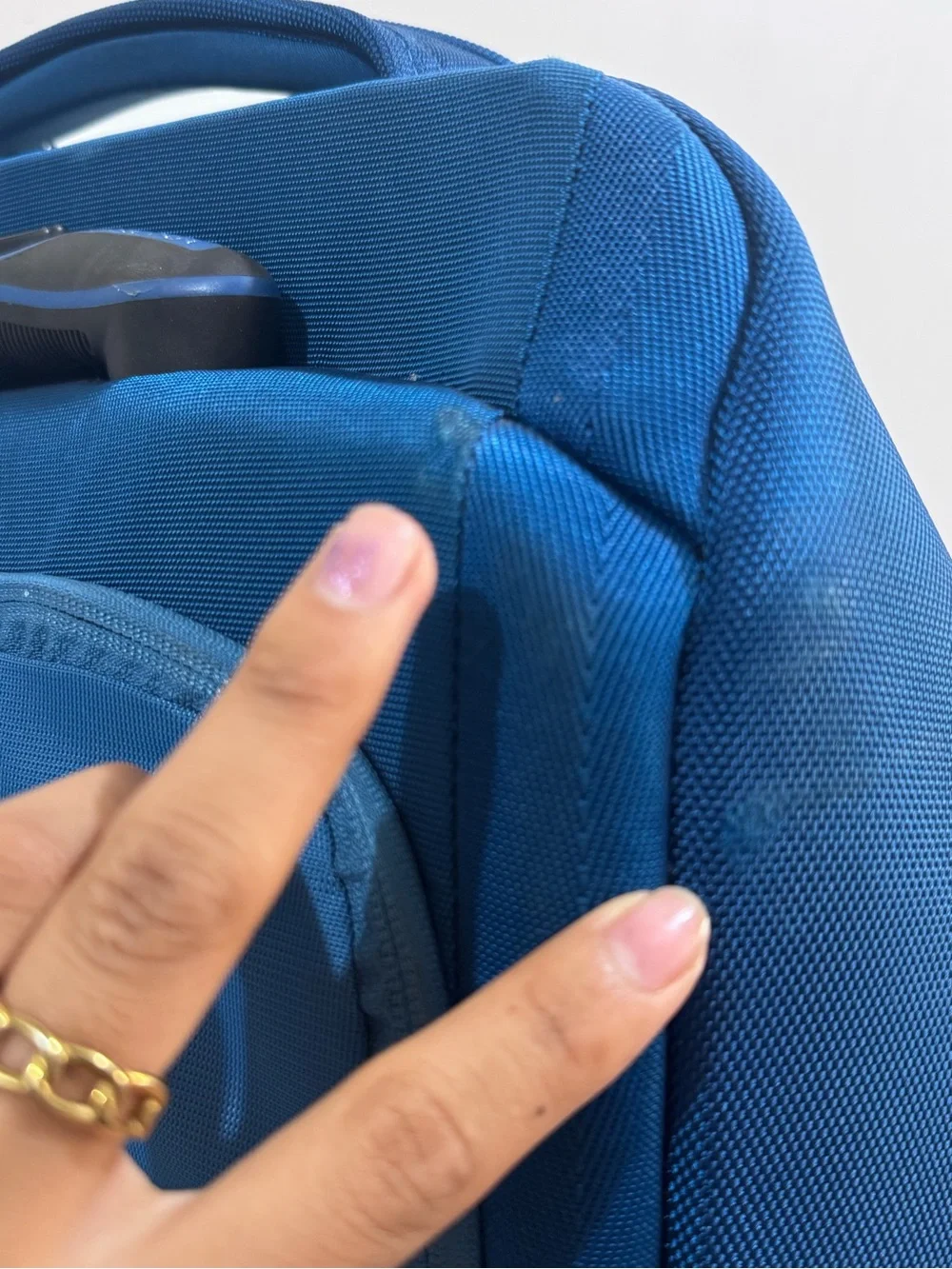 OSPREY Teal Blue Rolling Travel Pack